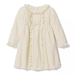 JANIE AND JACK BABY SHIMMER SWEATER DRESS/ NWT/ 6-12months